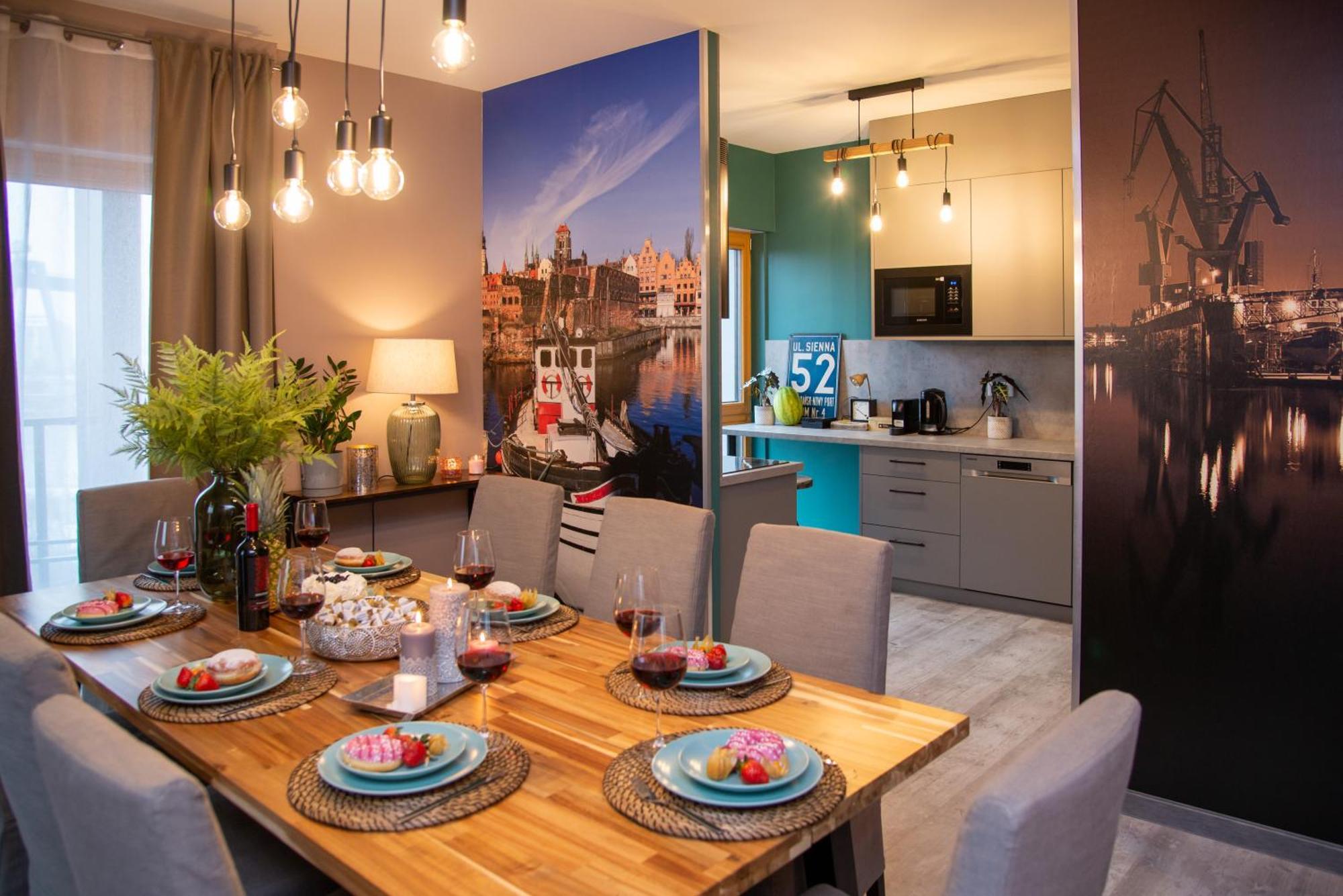 Premium 4 Rooms Apartment Gdaňsk Exteriér fotografie